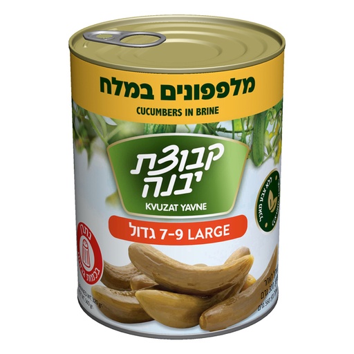 [DRY-0077] Cucumbers In Brine Kvutzat Yavne 560 gr
