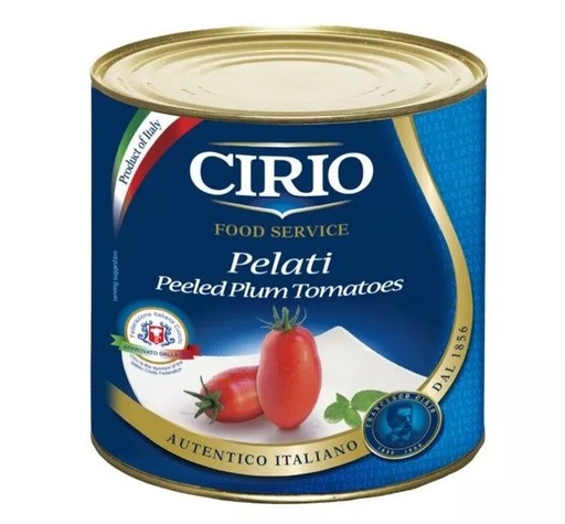 [DRY-0546] Tomato Sauce CI10 PEELED TOMATOES Cirio 2.5 kg 