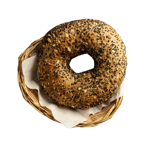 [BAK-0020] Small Whole Wheat Bagel 