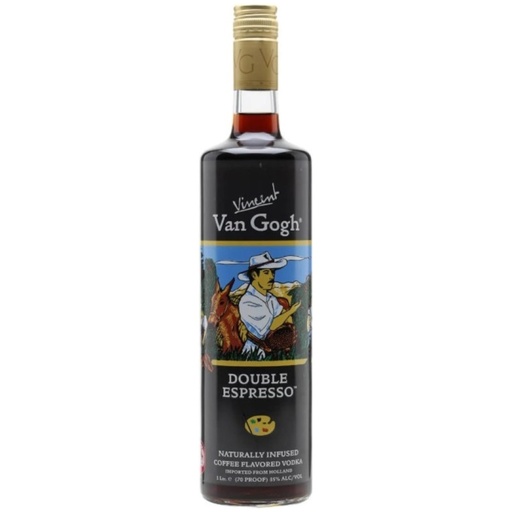 [BEV-0150] Vodka Double Espresso Van Gogh 1 lt