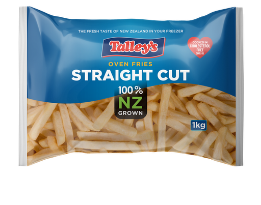 [FRZ-0131] French Fries (Thick) Straight Cut Oven Fries Talley 1 kg