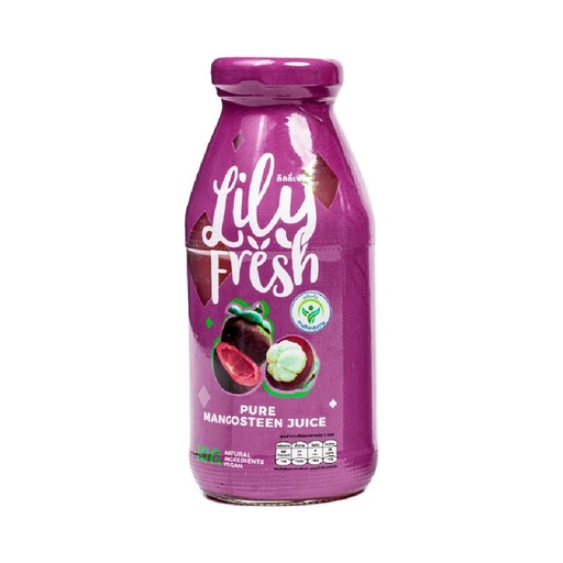 [BEV-0157] Pure Mangosteen Juice 100% Lily Fresh 250 ml
