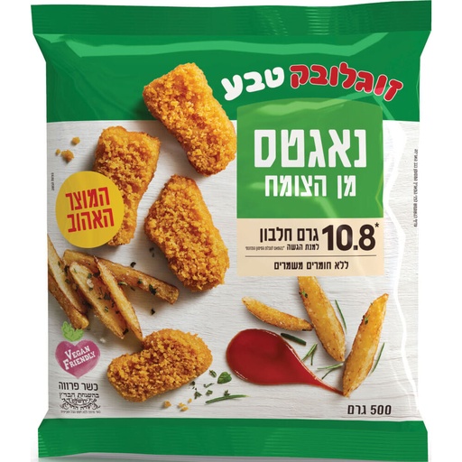 [FRZ-0261] נאגטס מן הצומח זוגלובק 500 גרם