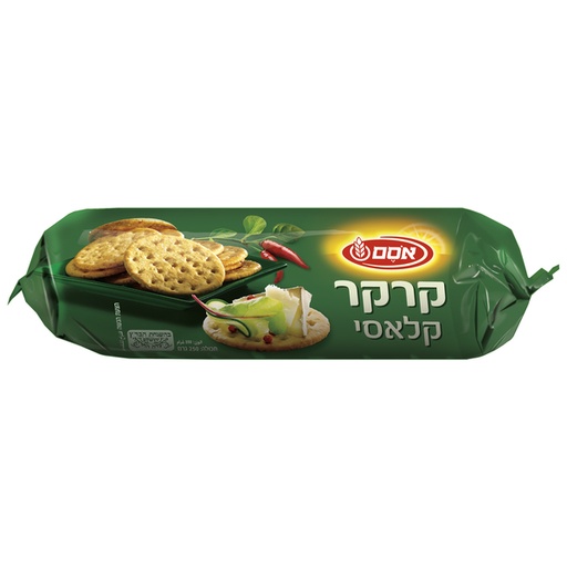[DRY-0210] קרקר חיטה קלאסי אסם 250 גרם