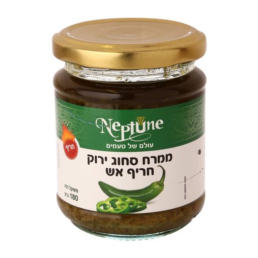 [DRY-0275] סחוג ירוק חריף אש נפטון 180 גרם