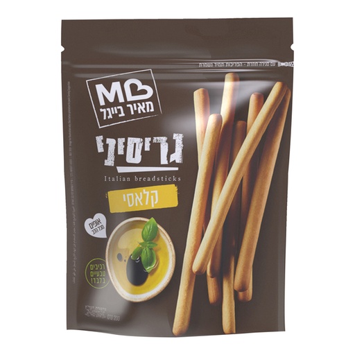 [DRY-0367] מקלות גריסיני קלאסי מאיר בייגל 200 גרם