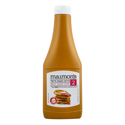 [DRY-0407] Maple Syrup (Kitniyot) Maimon's 500 gr