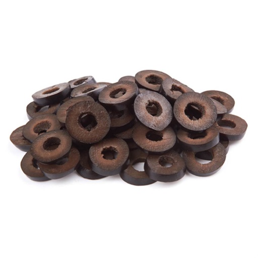 [DRY-0446] Black Sliced Olives Kvutzat Yavne 8.5 kg