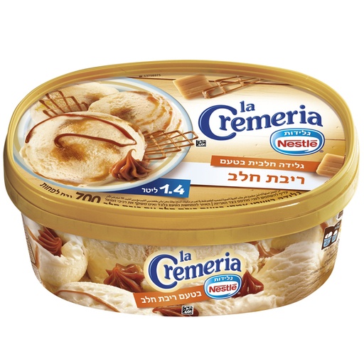 [FRZ-0292] la Cremeria Dulce De Leche Ice Cream Nestle 1.4 Lt