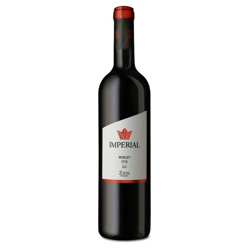 [BEV-0189] Merlot (Mevushal) Imperial Zion Vineyard 750 ml