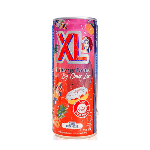 [BEV-0205] XL Energy Drink Mango & Pineapple Flavor XL 250 ml