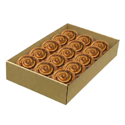 [BAKF-0198] Chocolate Danish Roll Small- (Baked & Frozen) Pack of 2 Kg
