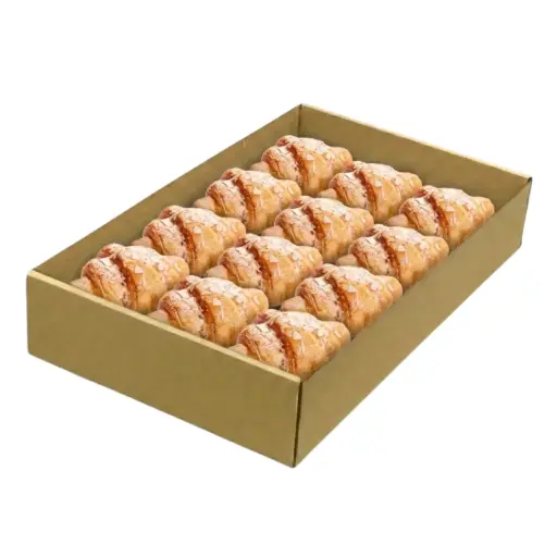 [BAKF-0200] Almond Croissant Small - (Baked & Frozen) Pack of 2 Kg