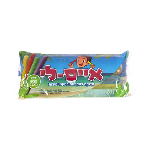 [DRY-0497] Shlukim Ice Pop's Pack of 8 Icelee 800 gr