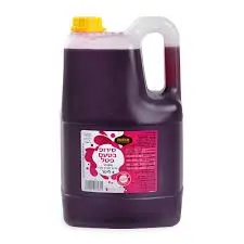 [DRY-1868] Slushy Machine Syrup Raspberry Flavor Achva 4 Kg