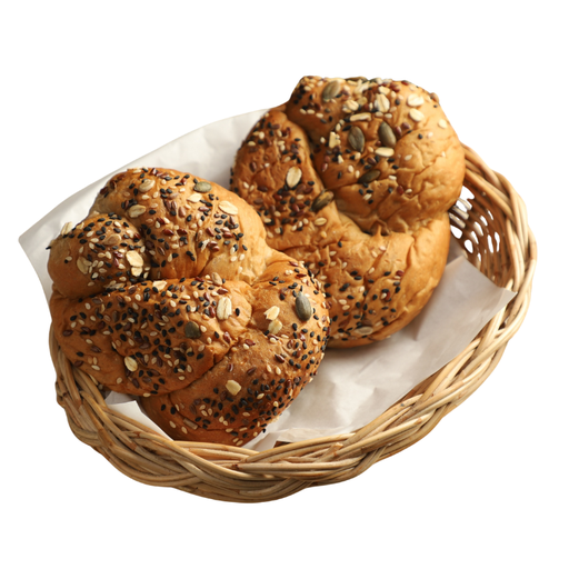 [BAK-0011] Challah Bun Whole Wheat