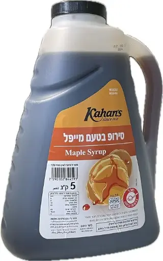 [DRY-2077] סירופ מייפל כהאנה 5 קילו