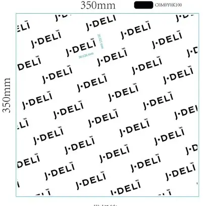 [DSP-0216] Jdeli  נייר מרובע ממותג להמבורגר / סנדוויץ עם נייר כסף 35*35 1 יחידה