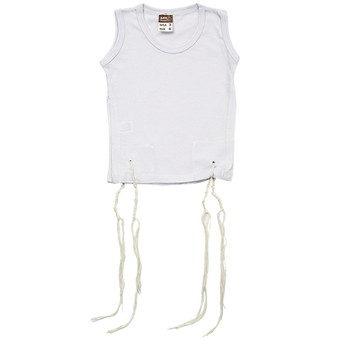 [JDC-0230] Kids Tzizit Tanktop Size 8 A.A 1 Unit