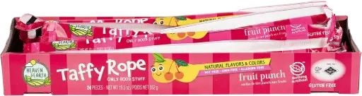 [DRY-2236] Long Toffee Candy (Passover) Fruit Punch Flavor H&E 23 gr