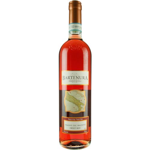 [BEV-0016] Piemonte Sweet Red Wine (Mevushal) Bartenura 750 ml