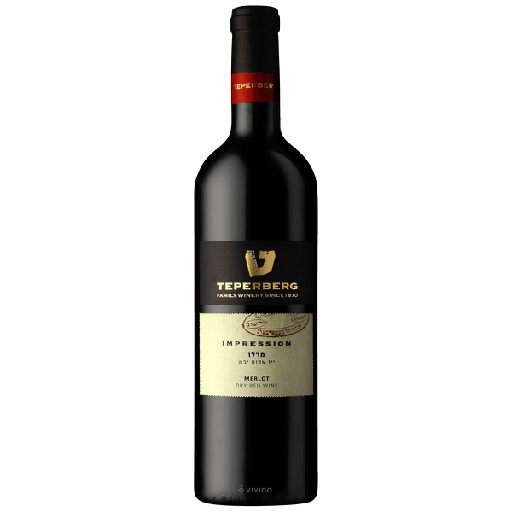 [BEV-0018] Impression Merlot (Mevushal) Teperberg 750 ml