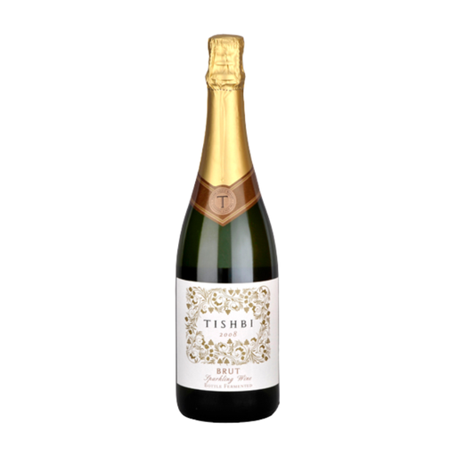 [BEV-0026] Brut Sparkling Dry Tishbi 750 ml